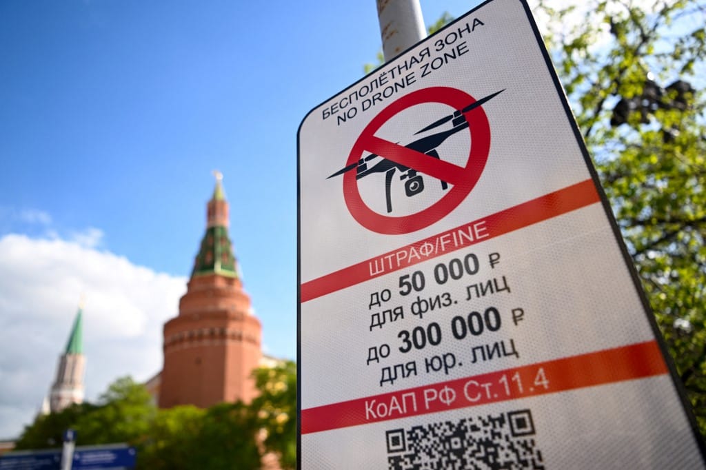 Újabb ukrán drónt szedtek le az oroszok Moszkva közelében