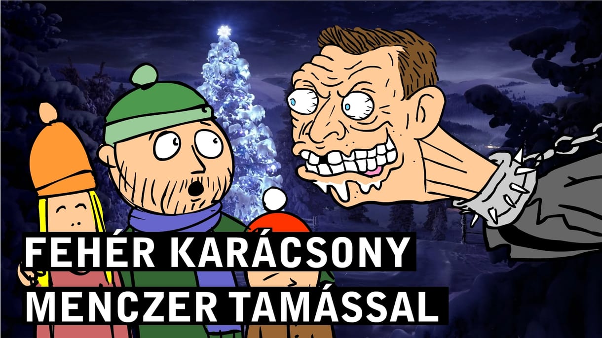 „Fehér karácsony Menczer Tamással” – rajzfilmet ihletett a Fidesz kommunikációs igazgatója