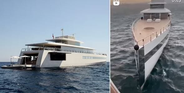 Steve Jobs építtette azt szuperjachtot, ami összeütközött egy mexikói milliárdos hajójával – videó
