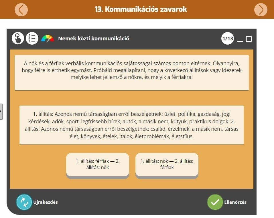 A férfi politizál, a nő érzelmi életet él - újabb NER-tankönyv hirdeti a nemi sztereotípiákat