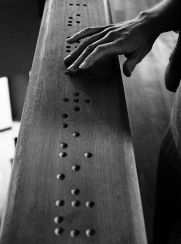 Braille-írással készült szakácskönyv vakoknak Lengyelországban