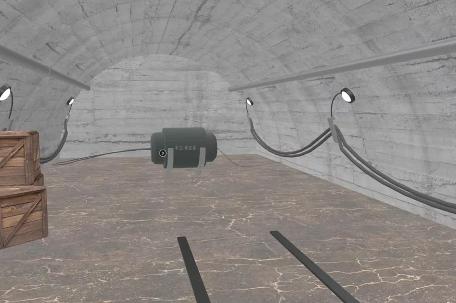 Így nézhet ki a bunker, ahol Észak-Korea atombombát robbant 