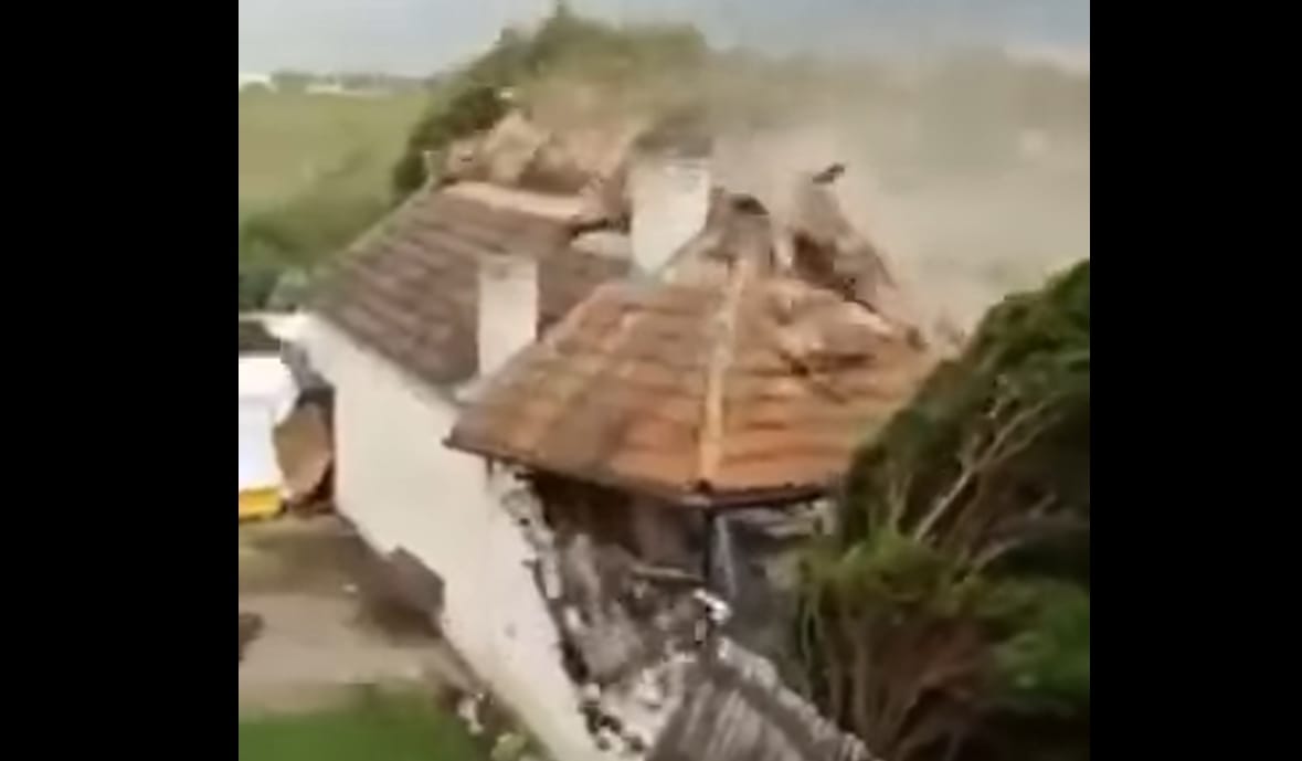 Tornádó pusztított a cseh–osztrák–szlovák határon – videó