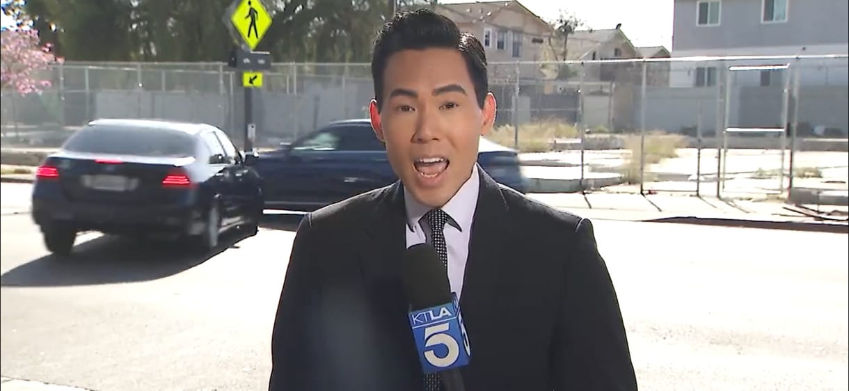 Los Angeles balesetveszélyes utcáiról forgattak, és pont az történt a háttérben, amire gondol