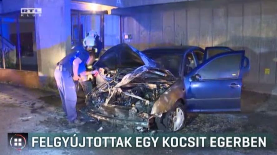 A tanév végét ünnepelték az autógyújtogató egri fiatalok