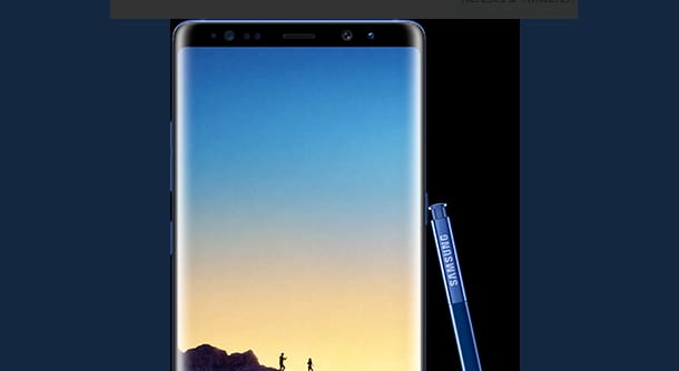 Kiszivárgott: ilyen lesz a Galaxy Note 8 mély tengerkék színben