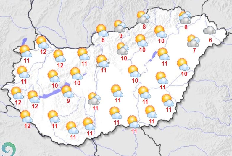 Erősen szeles, de többnyire napos időnk lesz csütörtökön