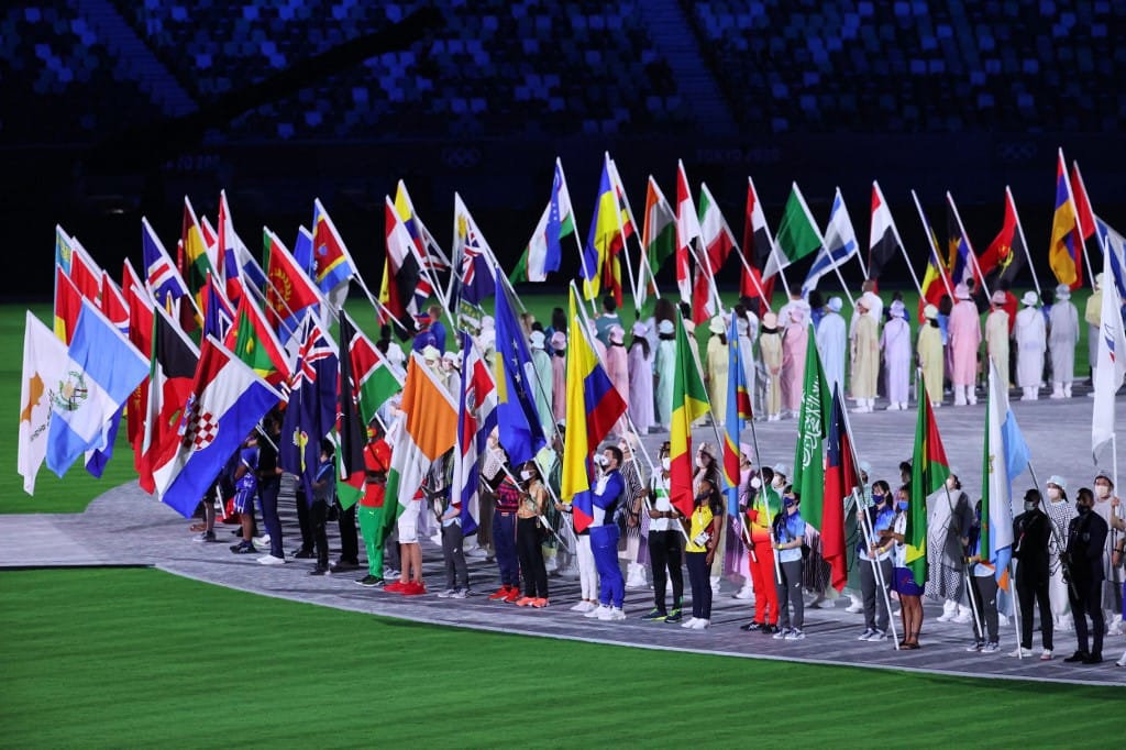 Van egy olimpiai táblázat, amelyen Magyarország a tizedik helyen végzett