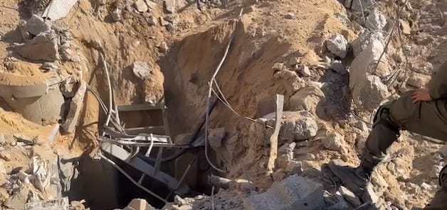 Új videót közölt az IDF az Al-Sifa kórházban talált állítólagos alagútról
