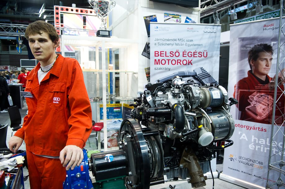 Magyar mérnöki ösztöndíjat alapított az Audi