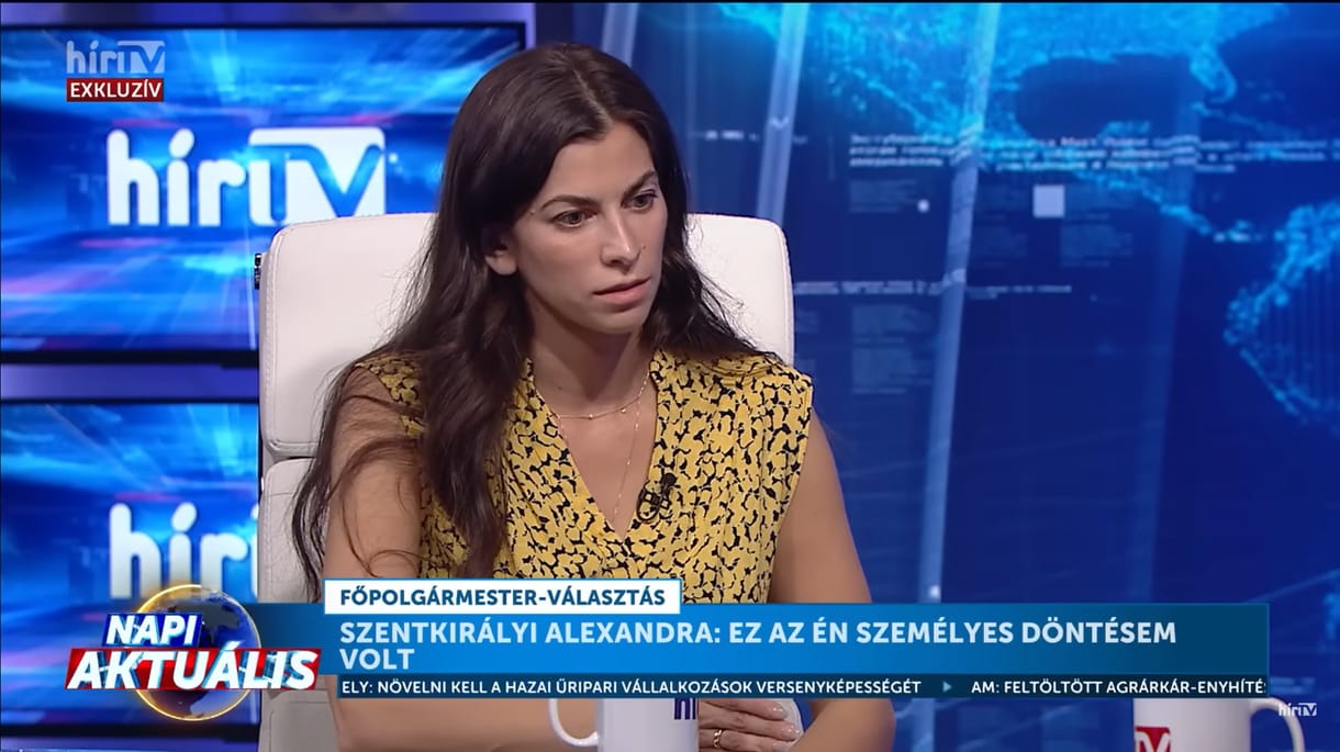 Szentkirályi Alexandra szerint ő nem hagyta cserben a budapestieket