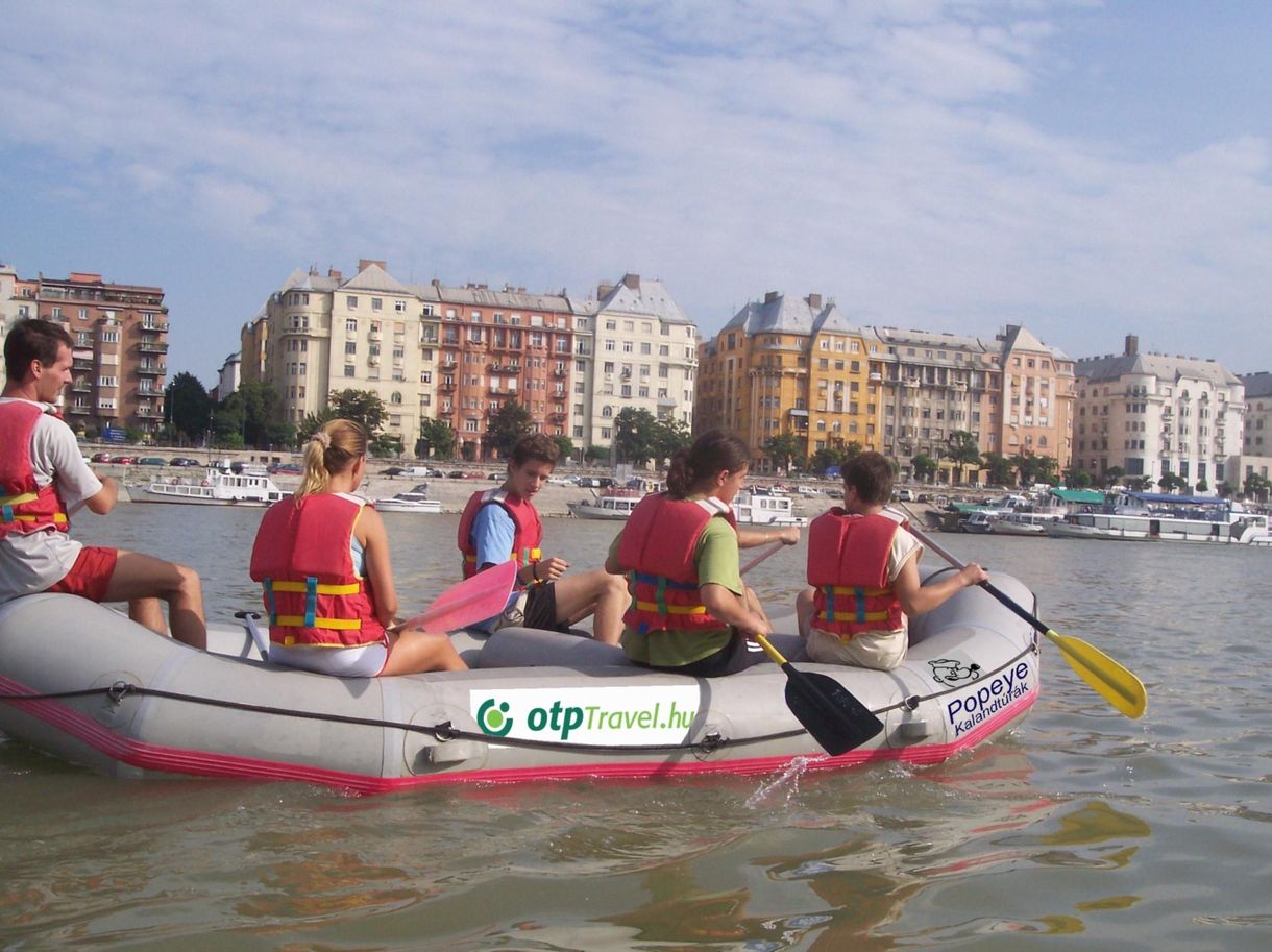 Raftingoljuk végig Budapestet