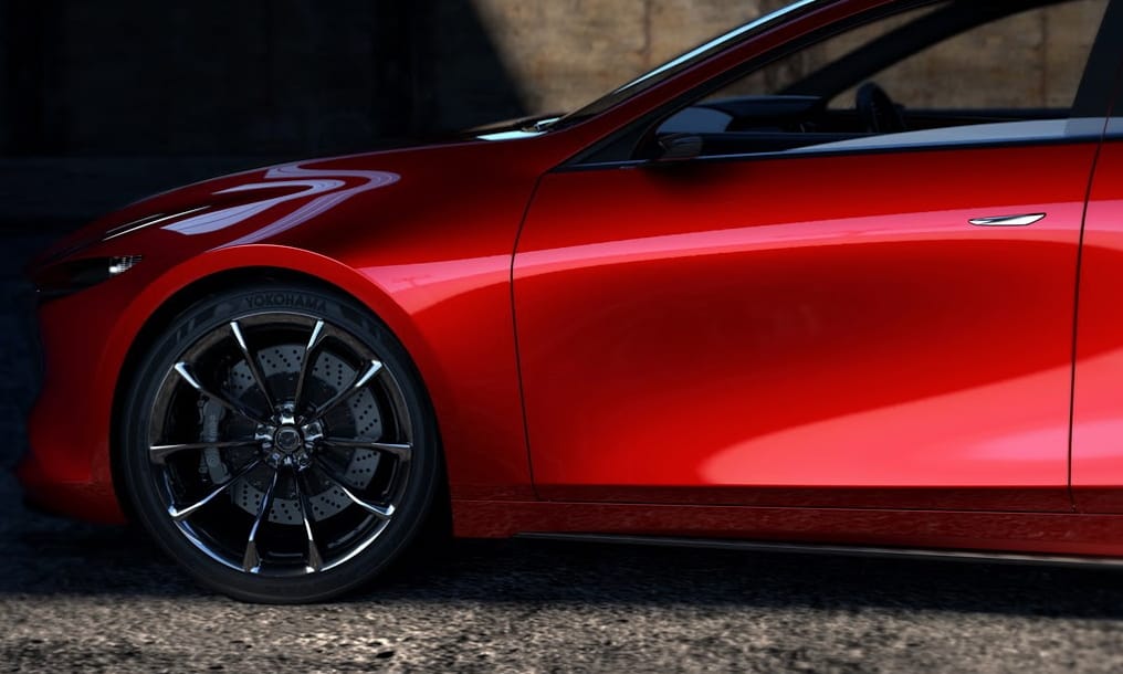 Gyönyörű lesz az új Mazda 3, mutatjuk