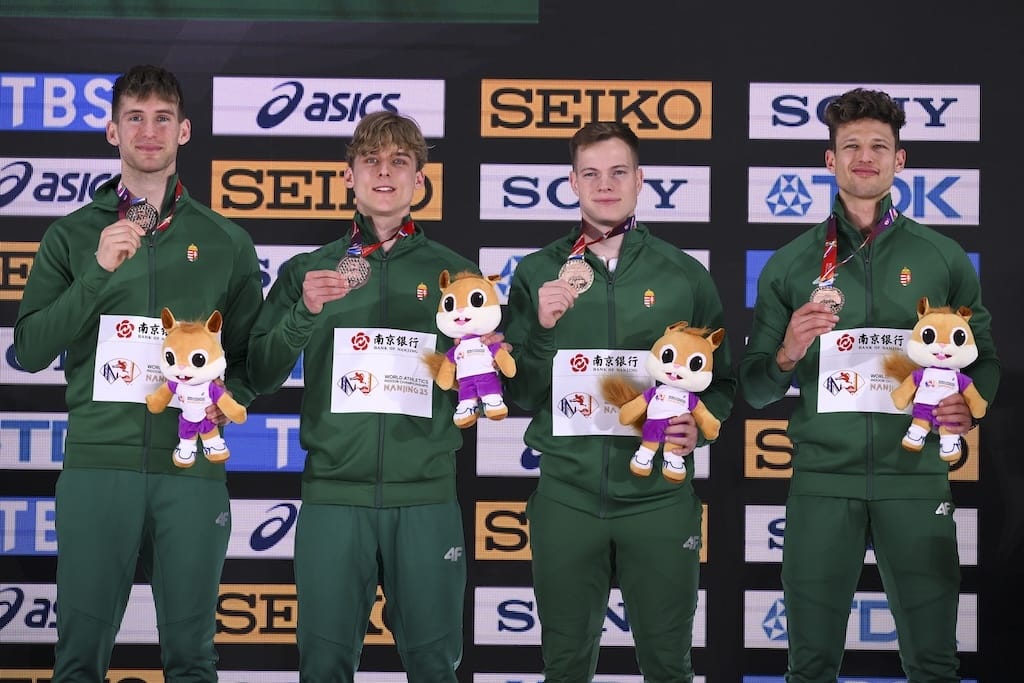 Bronzérmet szerzett a 4x400-as férfi váltó az atlétikai vb-n