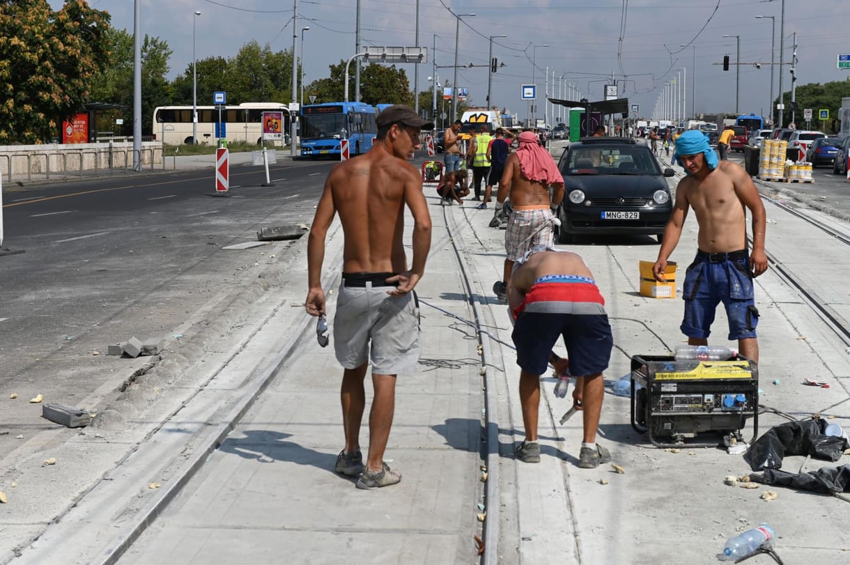 Ellenőriztük, tényleg befejezik-e hétfőre a 4-6-os villamos felújítását