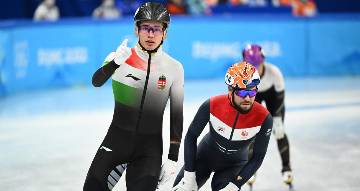 Hatodik helyen zárt a férfi short track váltó Pekingben