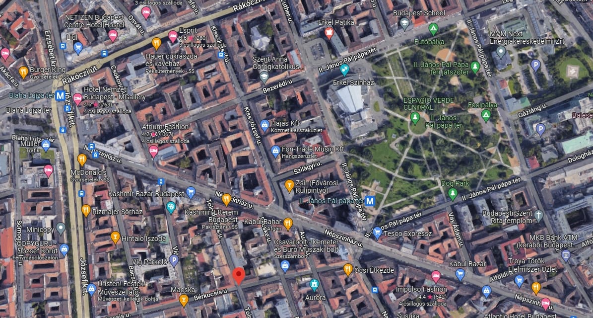 A józsefvárosi háztetőkön át menekült egy markecoló a rendőrök elől