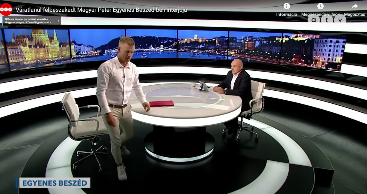 „Kezdhettem volna gratulációval” – Rónai Egon reagált Magyar Péter kirohanására