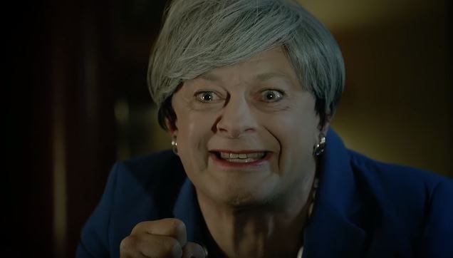 Gollamként meditál Theresa May a Brexitről egy paródiában