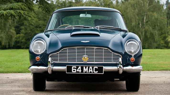 Aston Martin DB5 1964-ből: Paul McCartney egykori autója