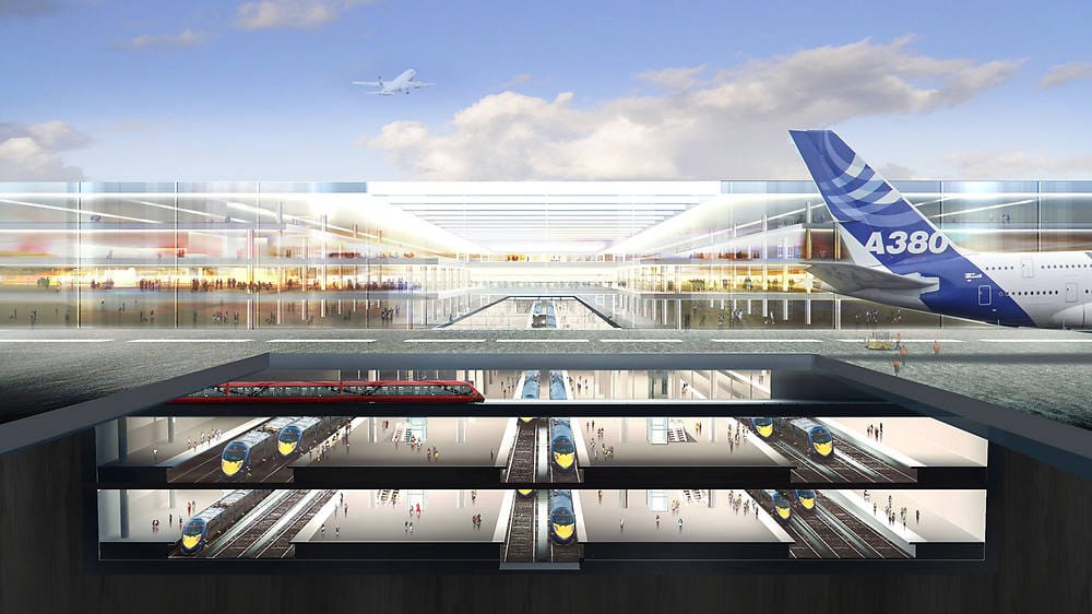 A futurisztikus Thames Hub a világ legnagyobb repülőtere lehet