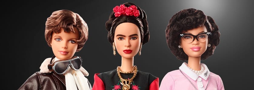 Híres nőkről mintázta új babáit a Barbie