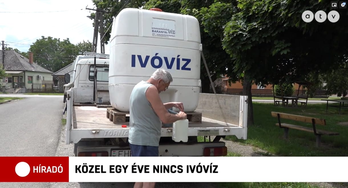 Szigetváron egy éve ihatatlan a csapvíz, az érintett lakók perre mennének