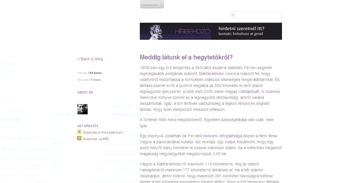 Meddig lehet ellátni a hegytetőkről?