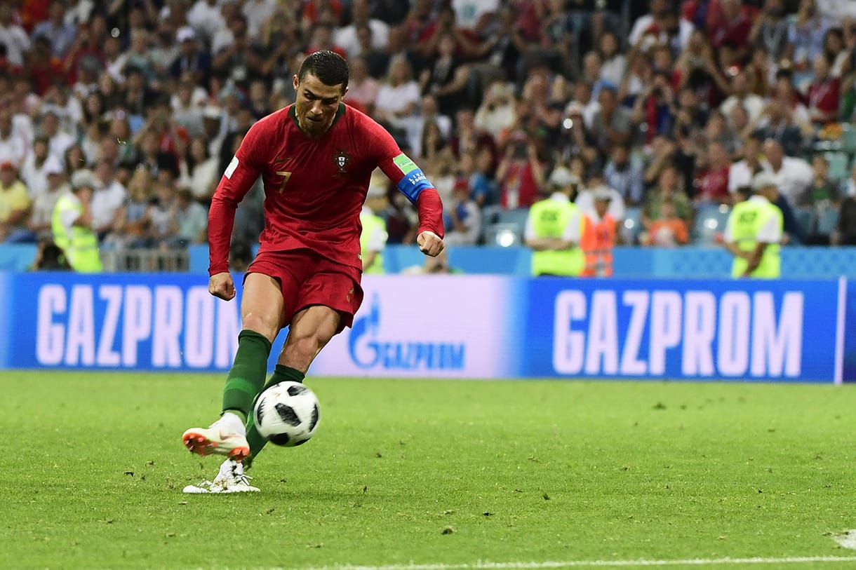 Cristiano Ronaldo elit társaságban