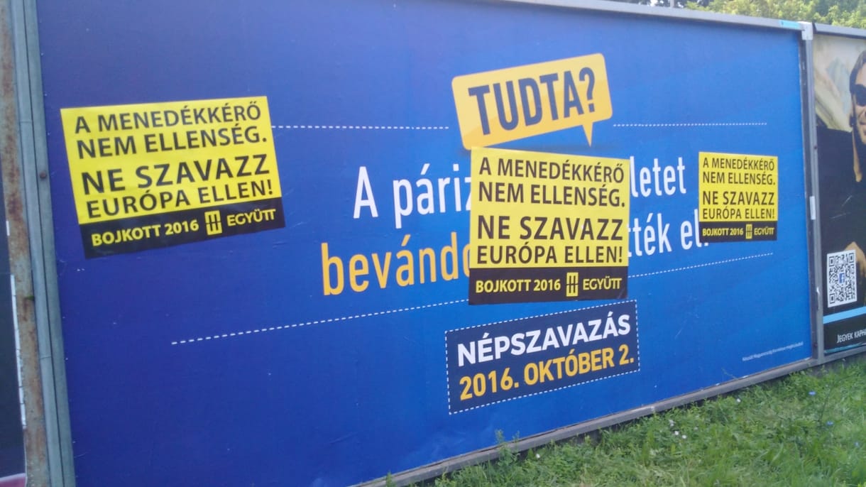 Furcsa indokkal utasította el az NVB a kormány plakátkampánya elleni kifogást