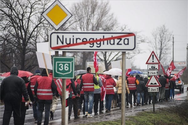 Szabolcsból is elindult az éhségmenet