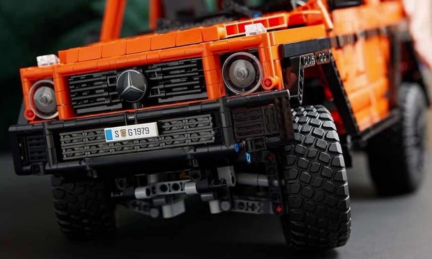 Kis kockákból nagy kocka: a legújabb látványos Lego Technic járgány a Mercedes G-osztály
