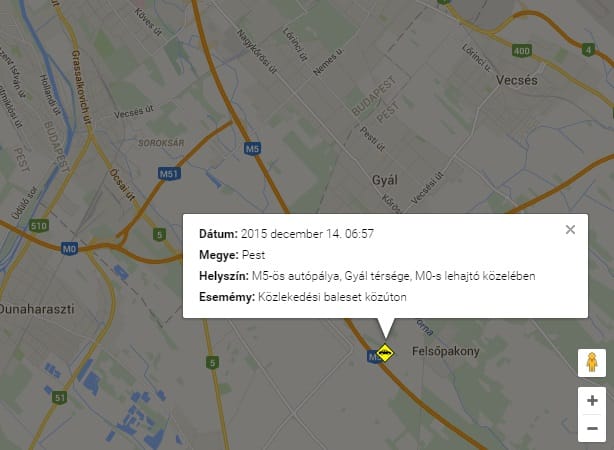 Tömeges karambol történt az M5-ösön