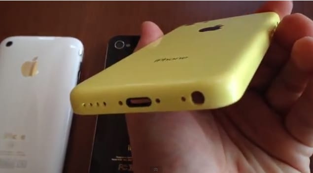 Már videó is van: ilyen lesz az iPhone 5C a többi iPhone mellett