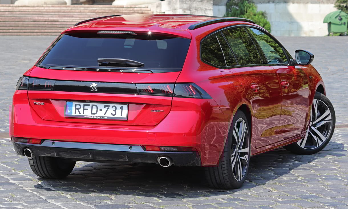 Hazánkban a gyönyörű Peugeot 508 sportkombi – kipróbáltuk