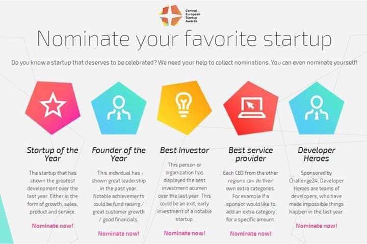 Itt az első Közép-Európai Startup Verseny!