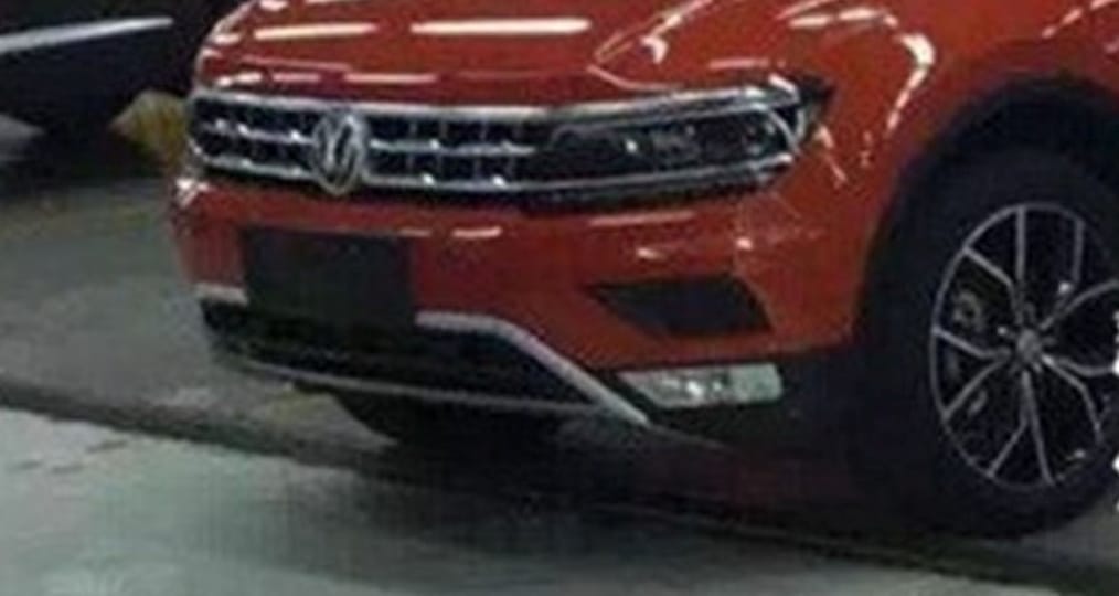 Kiszivárgott egy fotó Kínából, ilyen lesz az új Volkswagen Tiguan