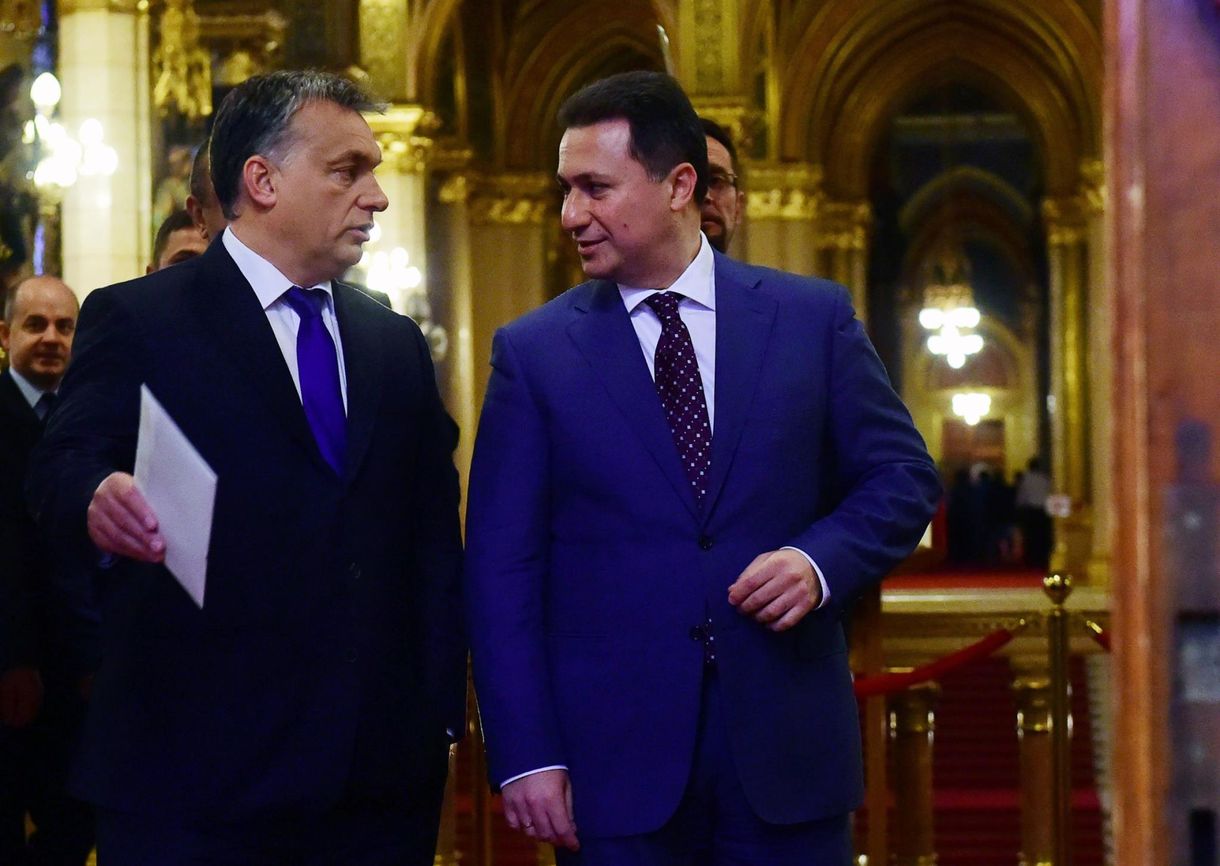 FAZ: Orbán nem szereti a migránsokat, kivéve a macedón Gruevszkit
