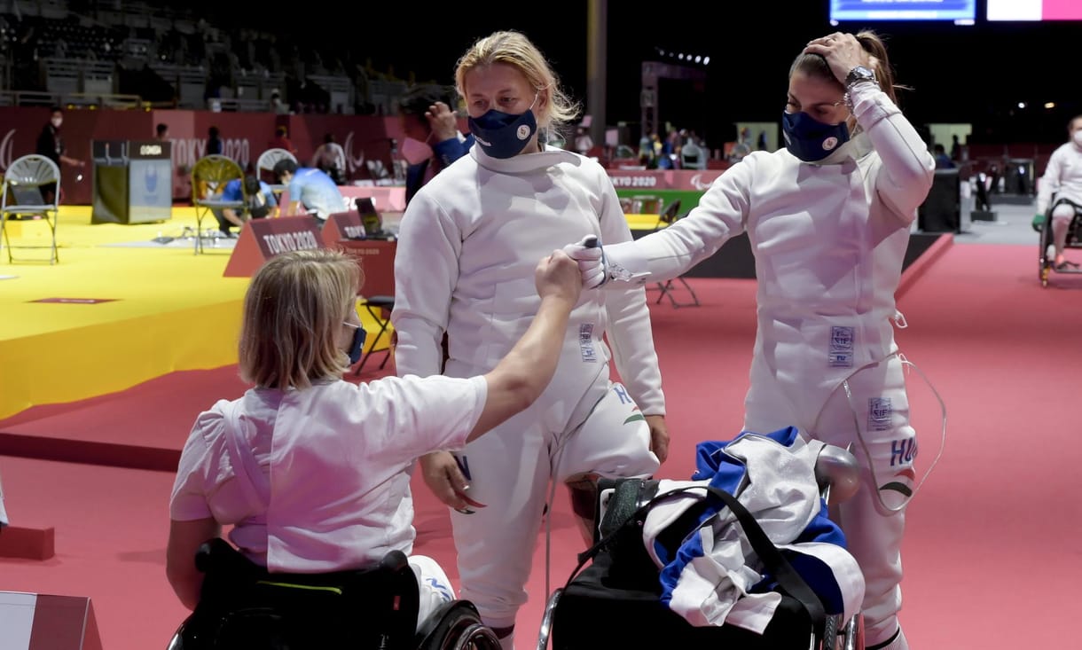 Ötödik helyen zárt a női párbajtőrcsapat a paralimpián