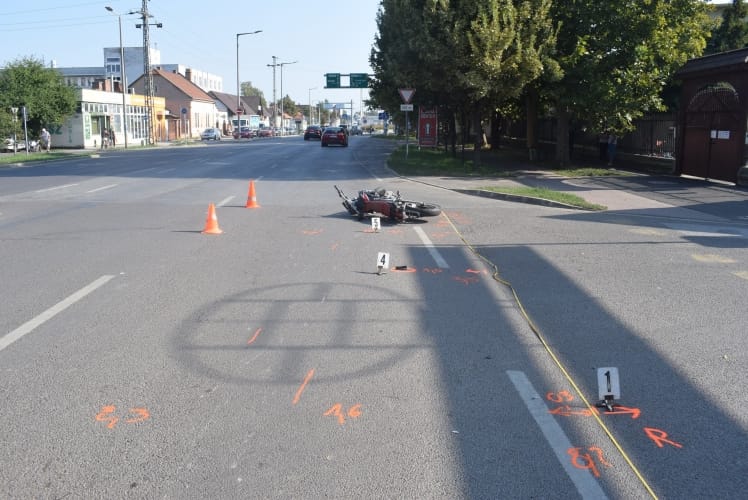 A rendőrök hívták fel a cserbenhagyót, hogy jöjjön már vissza a baleset helyszínére