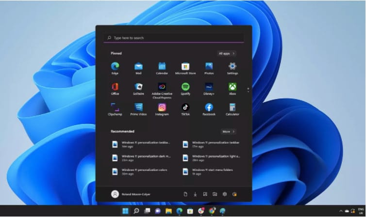 Megváltozhat a Tálca a Windows 11-ben