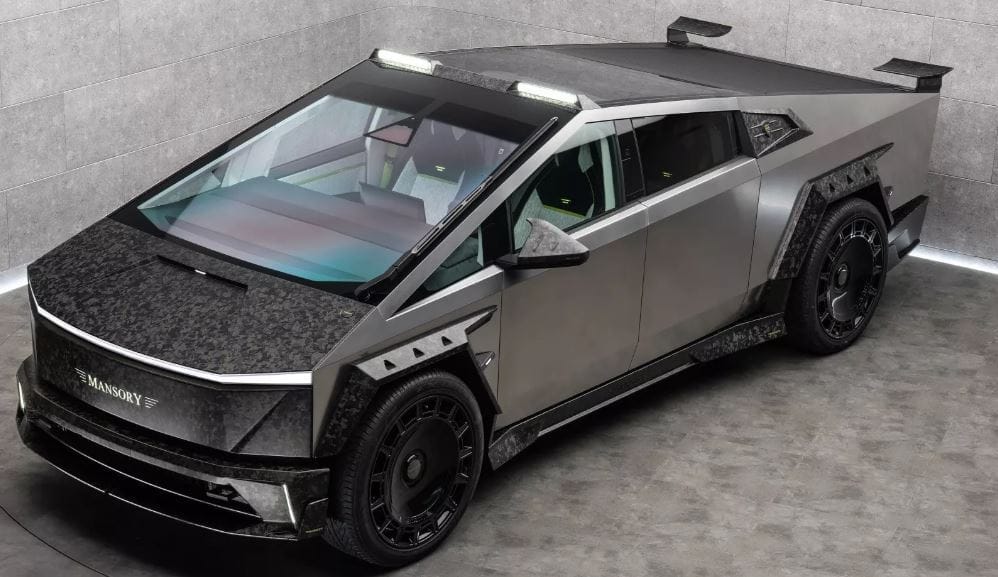Eljött a pillanat, hogy a Mansory a Tesla Cybertruckot sem kímélte