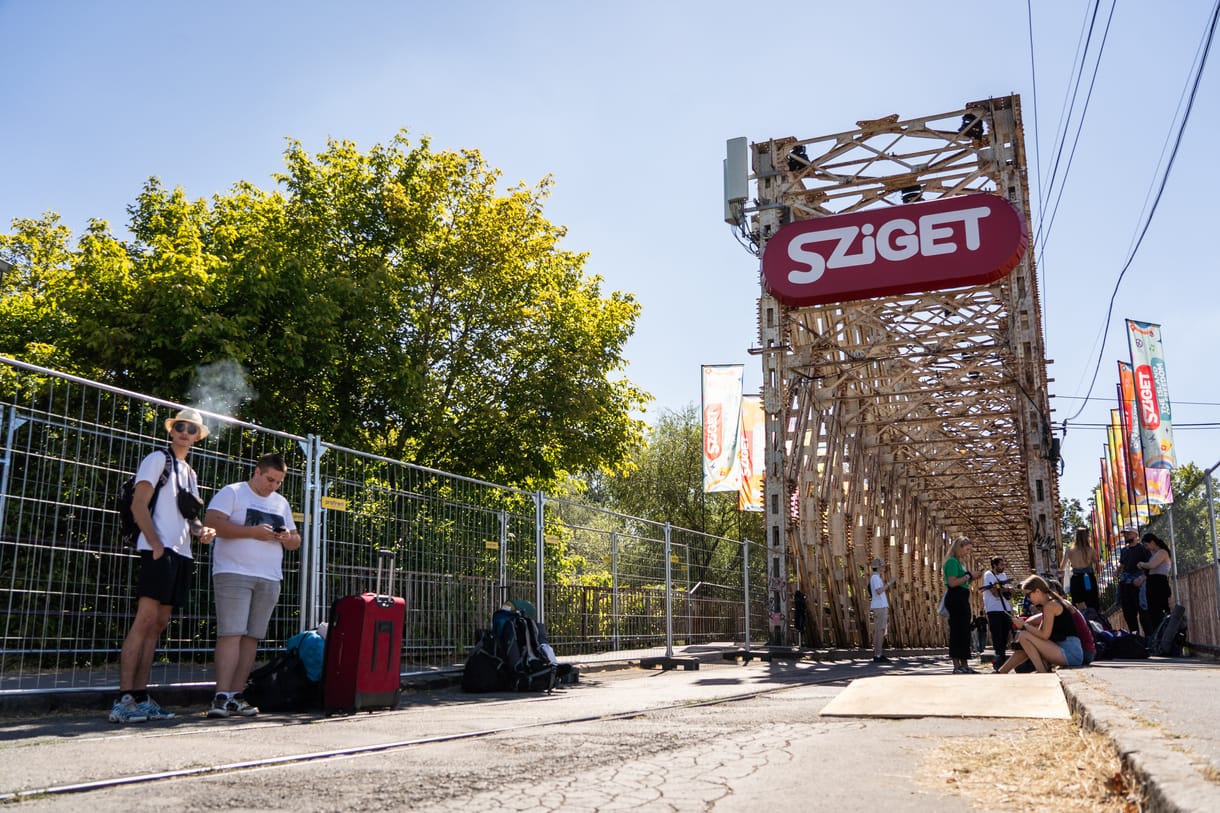 Előadás közben sérült meg egy artista a Sziget Fesztiválon