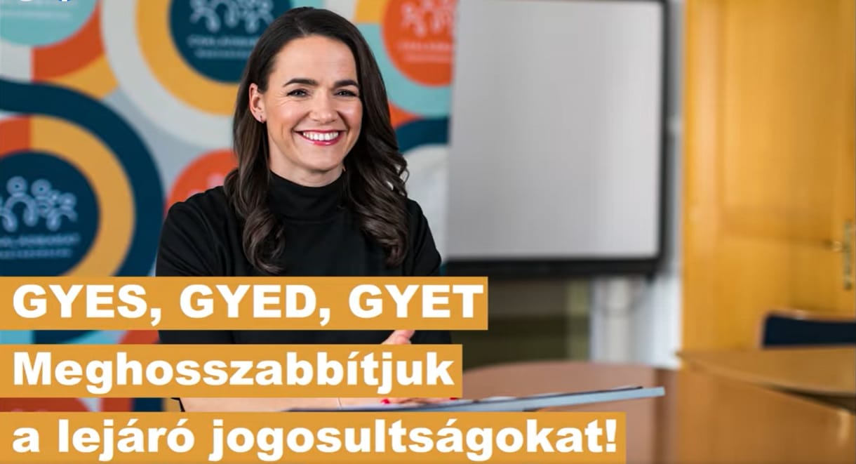 Novák Katalin az iskolai szünet alatt lejáró juttatások meghosszabbítását jelentette be