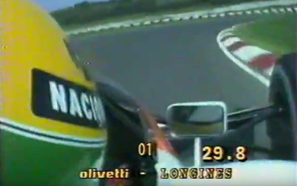 Kapaszkodjon: így száguldott Senna a Hungaroringen