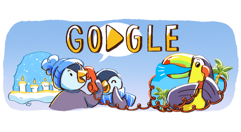 Kellemes ünnepeket! Mire készül a Google ezekkel a boldog madarakkal?