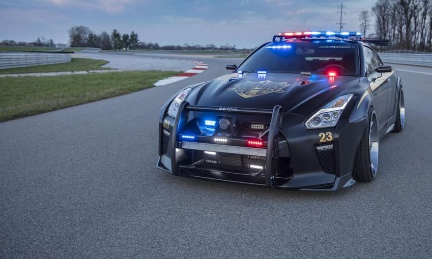 Copzilla: szupergyors rendőrautó készült a Nissan GT-R-ből