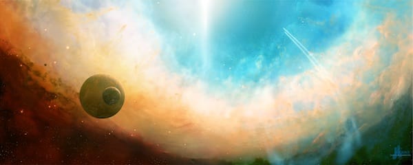 Mai háttérkép: Stellar - kétmonitoros rendszerekhez is