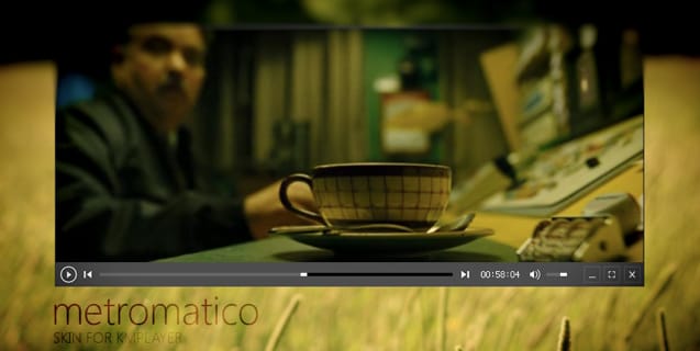 Windows 8 stílusú felület a KMPlayer lejátszóhoz