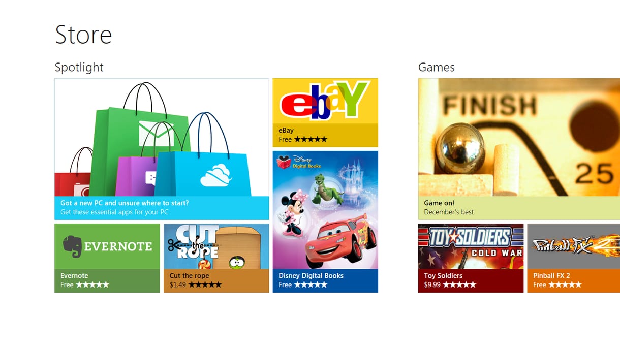 Ilyen lesz a Windows Store a Windows 8-ban [videó]